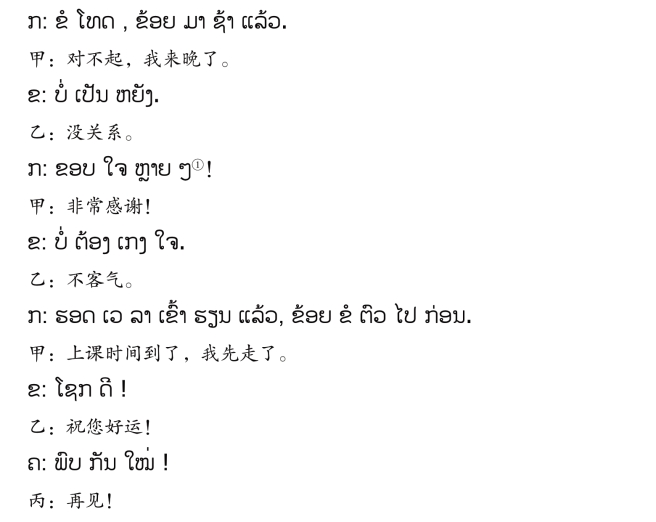 pagenumber_ebook=21,pagenumber_book=14 ① ໆ 是老挝语重复符号,表示重复朗读前面一个音节。