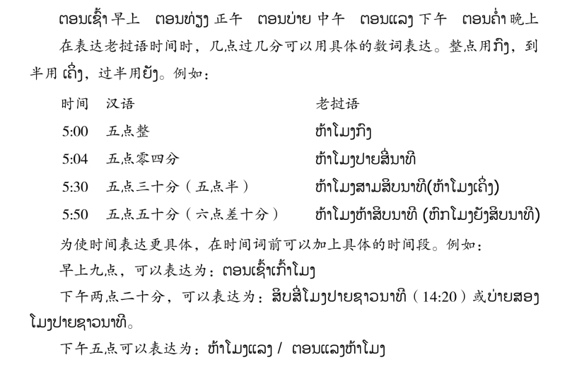 pagenumber_ebook=83,pagenumber_book=76 ( ຄ.ສ. 是 ຄິດີຕູ້ະສັກກະຫຼາດີ (ຄິດີສັງກາດີ) 的缩写,意为“公历”。 (2) ພ.ສ. 是 ພຸດີທ່ະສັກກະຫຼາດີ (ພຸດີສັງກາດີ) 的缩写,意为“佛历”。佛历年=公历年+543。