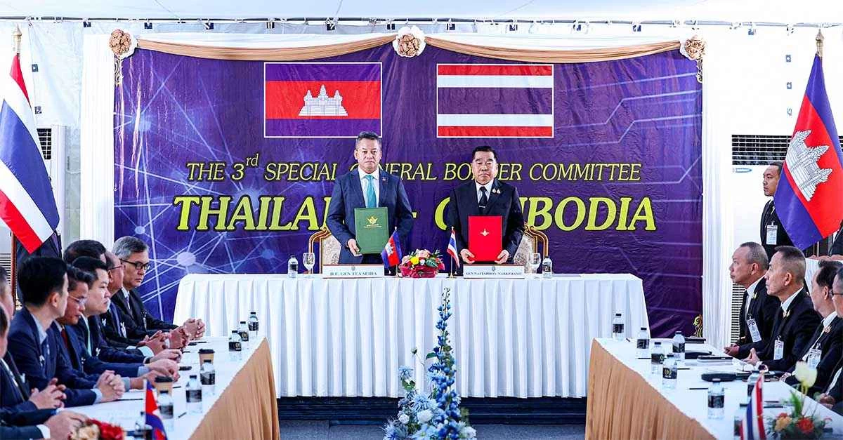 タイとカンボジア、「即時」停戦に合意：共同声明