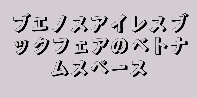 ブエノスアイレスブックフェアのベトナムスペース