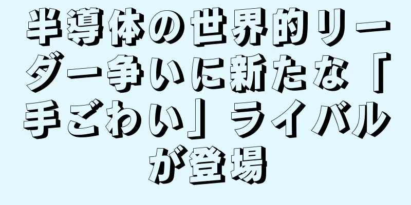 半導体の世界的リーダー争いに新たな「手ごわい」ライバルが登場