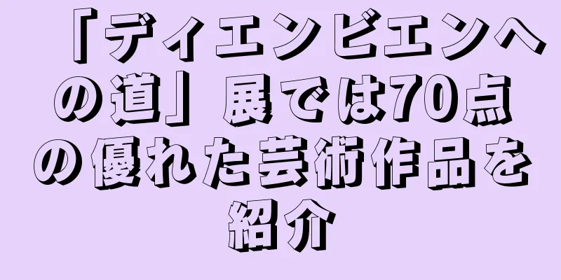 「ディエンビエンへの道」展では70点の優れた芸術作品を紹介
