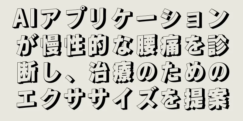 AIアプリケーションが慢性的な腰痛を診断し、治療のためのエクササイズを提案