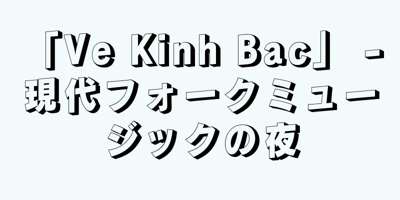 「Ve Kinh Bac」 - 現代フォークミュージックの夜
