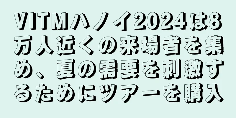 VITMハノイ2024は8万人近くの来場者を集め、夏の需要を刺激するためにツアーを購入