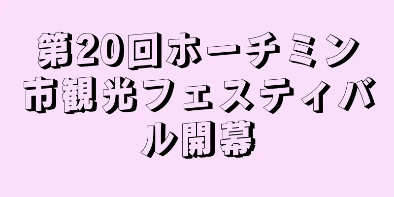 第20回ホーチミン市観光フェスティバル開幕