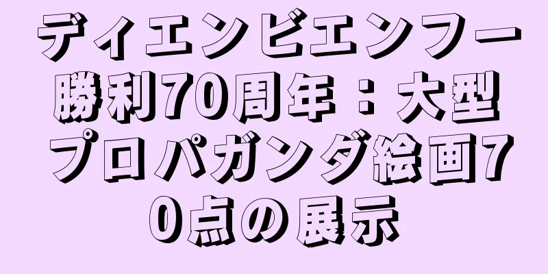 ディエンビエンフー勝利70周年：大型プロパガンダ絵画70点の展示
