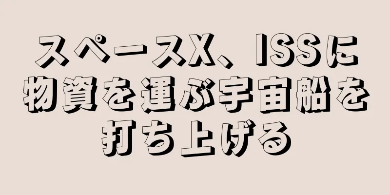 スペースX、ISSに物資を運ぶ宇宙船を打ち上げる