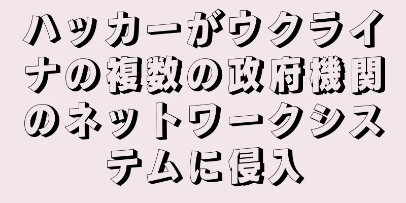 ハッカーがウクライナの複数の政府機関のネットワークシステムに侵入