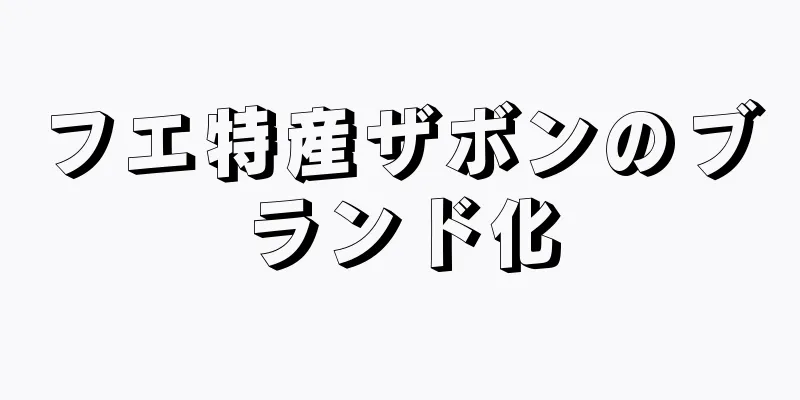 フエ特産ザボンのブランド化