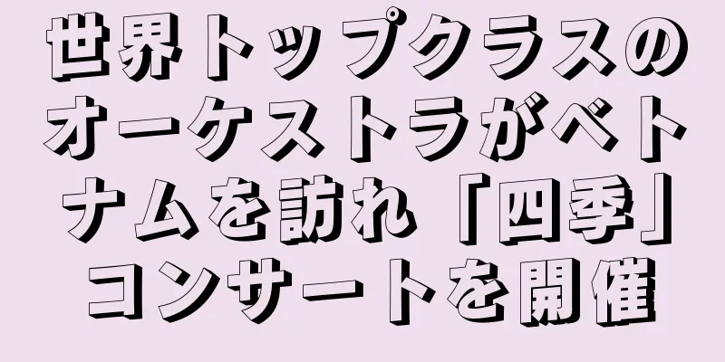 世界トップクラスのオーケストラがベトナムを訪れ「四季」コンサートを開催
