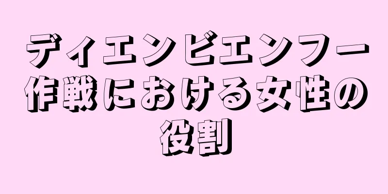 ディエンビエンフー作戦における女性の役割