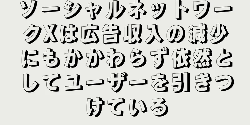 ソーシャルネットワークXは広告収入の減少にもかかわらず依然としてユーザーを引きつけている