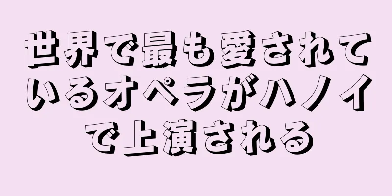 世界で最も愛されているオペラがハノイで上演される