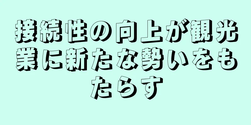 接続性の向上が観光業に新たな勢いをもたらす