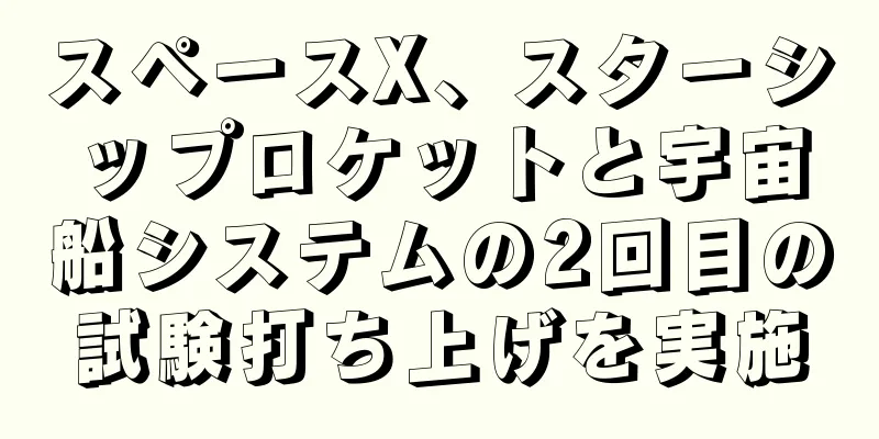 スペースX、スターシップロケットと宇宙船システムの2回目の試験打ち上げを実施