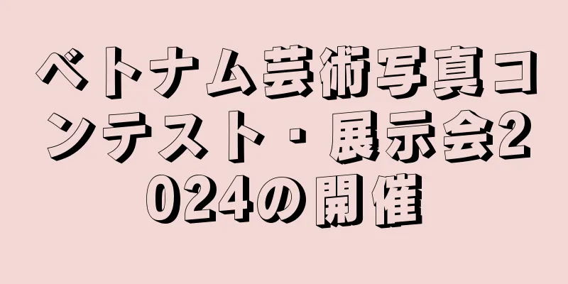 ベトナム芸術写真コンテスト・展示会2024の開催