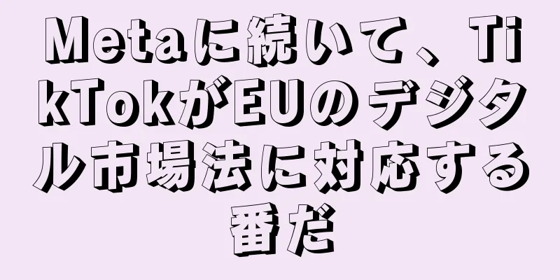 Metaに続いて、TikTokがEUのデジタル市場法に対応する番だ