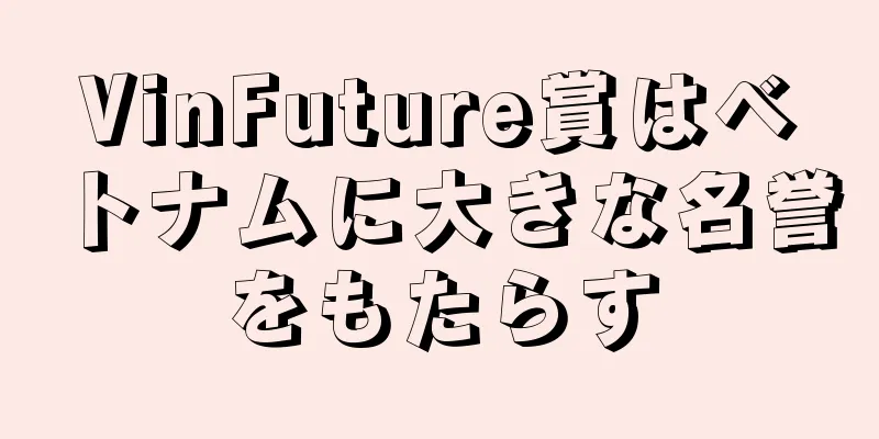 VinFuture賞はベトナムに大きな名誉をもたらす