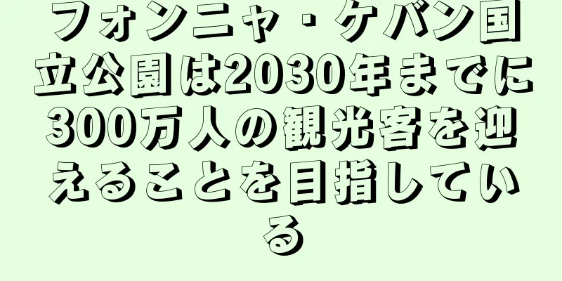 フォンニャ・ケバン国立公園は2030年までに300万人の観光客を迎えることを目指している