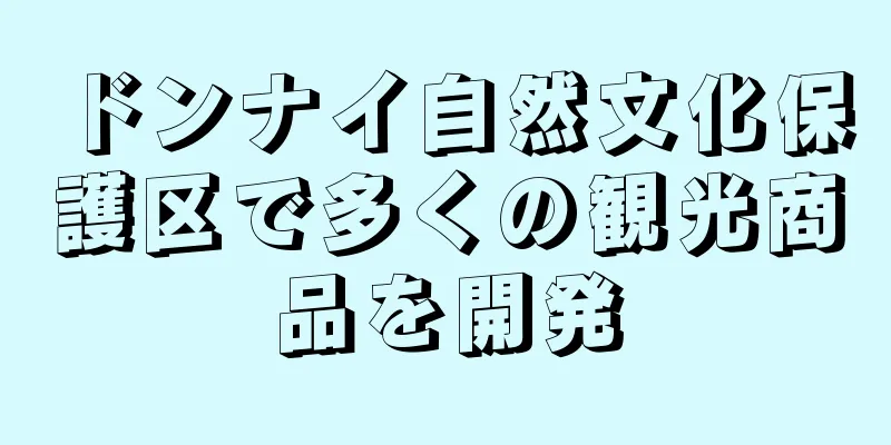 ドンナイ自然文化保護区で多くの観光商品を開発