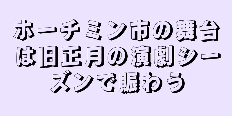 ホーチミン市の舞台は旧正月の演劇シーズンで賑わう