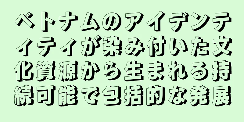 ベトナムのアイデンティティが染み付いた文化資源から生まれる持続可能で包括的な発展