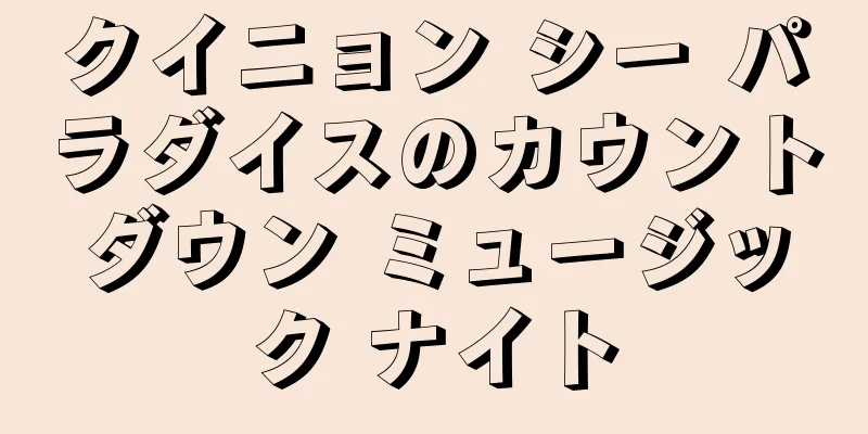 クイニョン シー パラダイスのカウントダウン ミュージック ナイト
