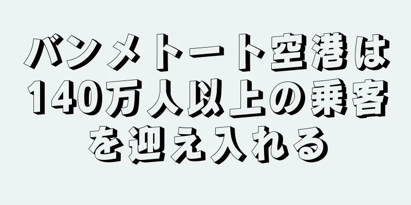 バンメトート空港は140万人以上の乗客を迎え入れる