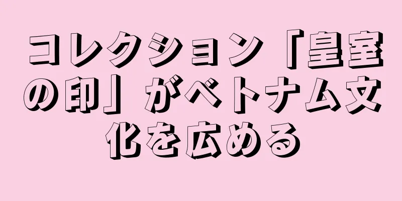 コレクション「皇室の印」がベトナム文化を広める