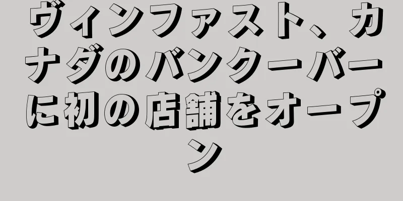 ヴィンファスト、カナダのバンクーバーに初の店舗をオープン