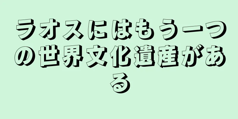 ラオスにはもう一つの世界文化遺産がある