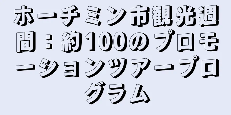ホーチミン市観光週間：約100のプロモーションツアープログラム