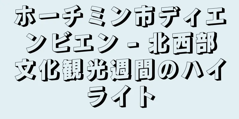 ホーチミン市ディエンビエン - 北西部文化観光週間のハイライト