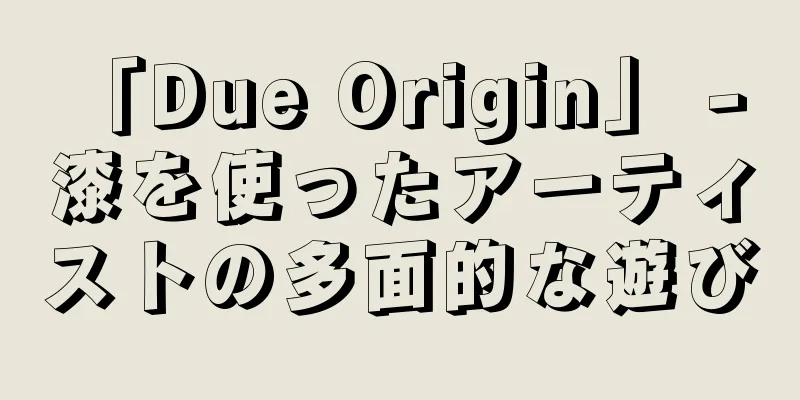 「Due Origin」 - 漆を使ったアーティストの多面的な遊び
