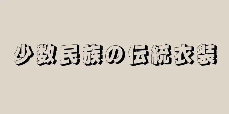 少数民族の伝統衣装