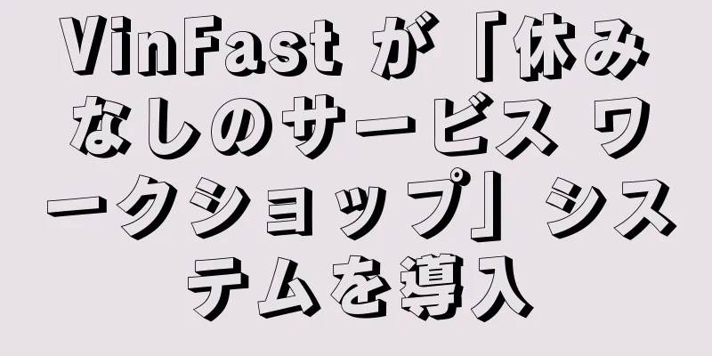 VinFast が「休みなしのサービス ワークショップ」システムを導入
