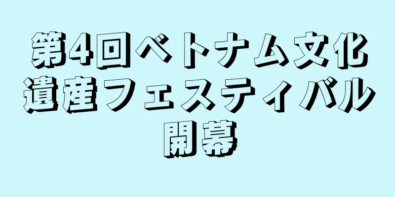 第4回ベトナム文化遺産フェスティバル開幕