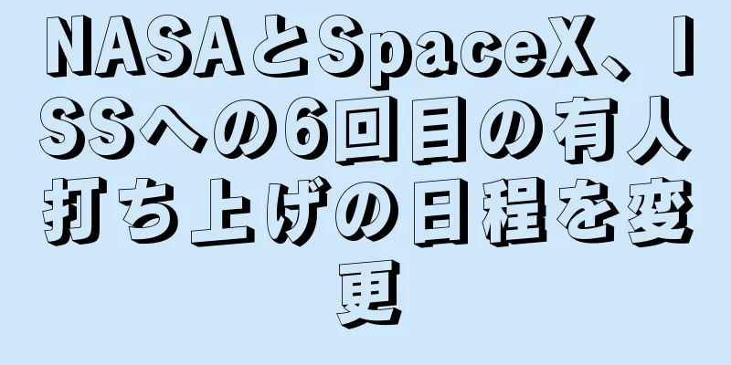 NASAとSpaceX、ISSへの6回目の有人打ち上げの日程を変更