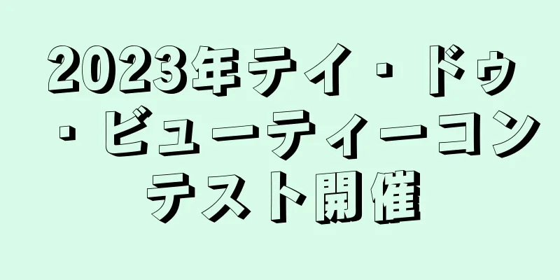 2023年テイ・ドゥ・ビューティーコンテスト開催