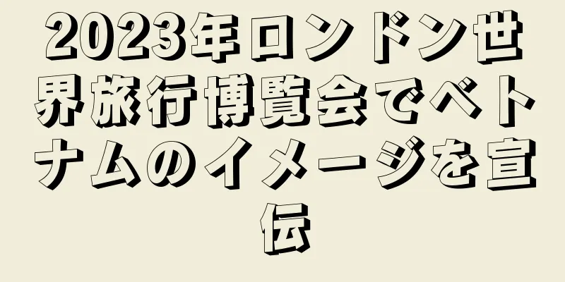 2023年ロンドン世界旅行博覧会でベトナムのイメージを宣伝