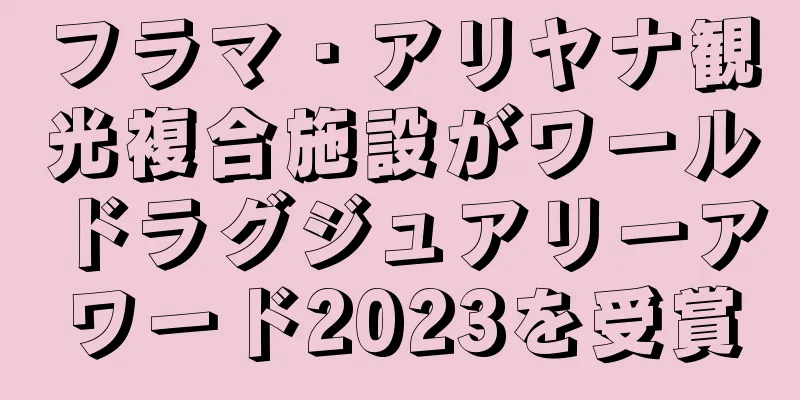 フラマ・アリヤナ観光複合施設がワールドラグジュアリーアワード2023を受賞