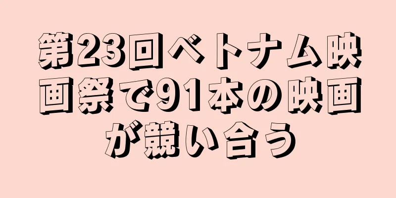第23回ベトナム映画祭で91本の映画が競い合う