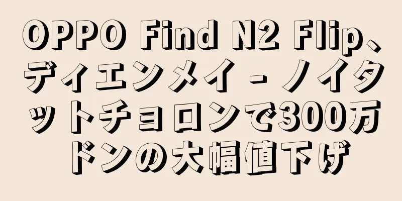 OPPO Find N2 Flip、ディエンメイ - ノイタットチョロンで300万ドンの大幅値下げ
