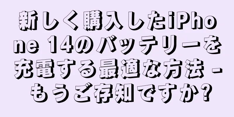 新しく購入したiPhone 14のバッテリーを充電する最適な方法 - もうご存知ですか?