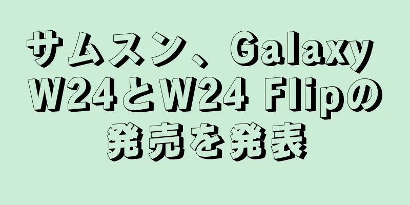 サムスン、Galaxy W24とW24 Flipの発売を発表
