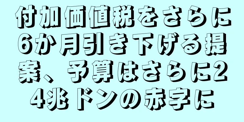 付加価値税をさらに6か月引き下げる提案、予算はさらに24兆ドンの赤字に