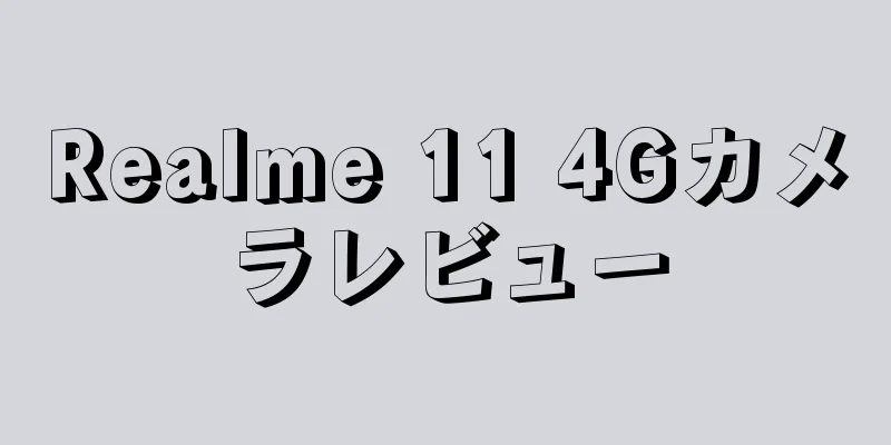 Realme 11 4Gカメラレビュー