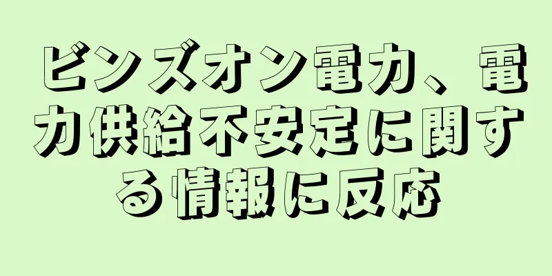ビンズオン電力、電力供給不安定に関する情報に反応
