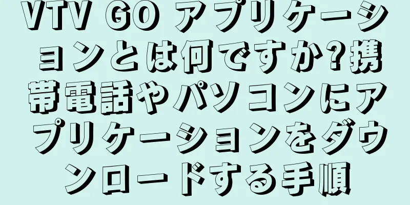 VTV GO アプリケーションとは何ですか?携帯電話やパソコンにアプリケーションをダウンロードする手順